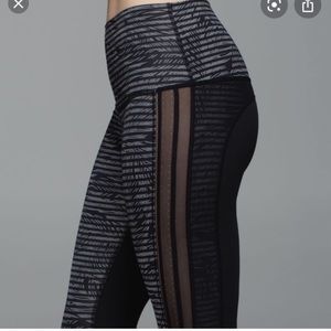 Lululemon WU SE Mesh Stripe Play